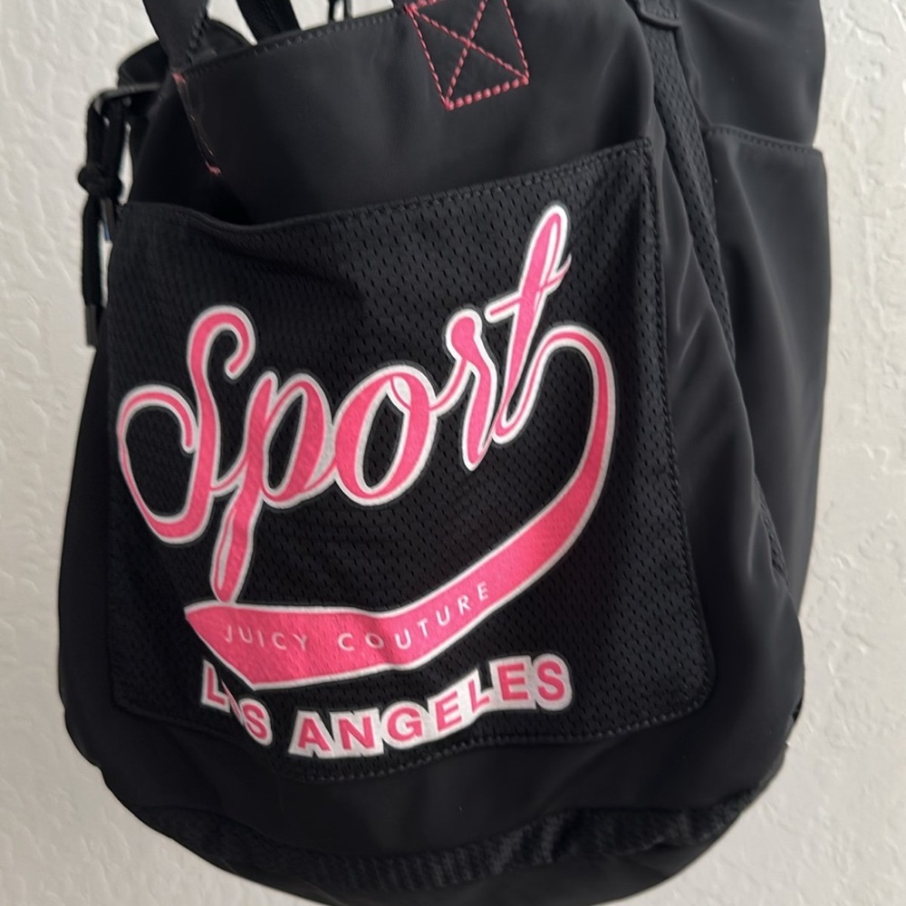 Juicy Couture Black Sport Bag